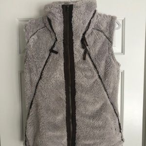 Kuhl fleece vest with convertible hood